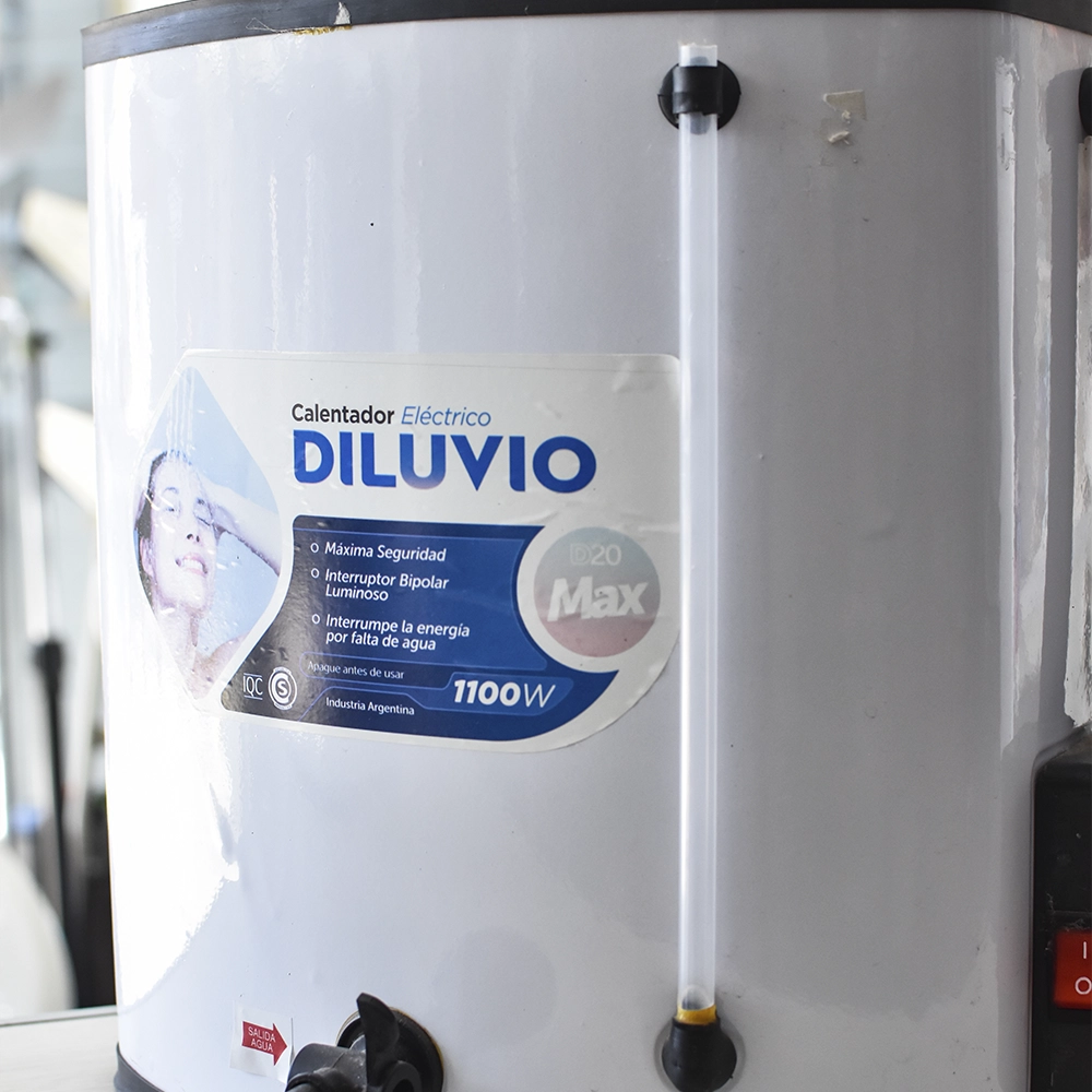 Calefón eléctrico de Agua Diluvio enlozado - Image 3