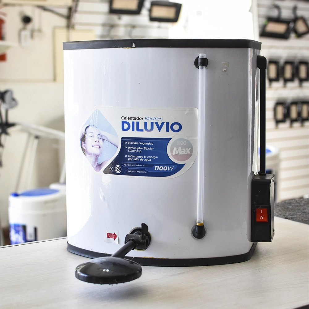 Calentador Eléctrico de Agua Diluvio 1100W