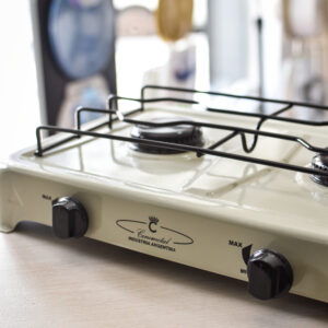 Anafe de 2 hornallas para gas envasado Conometal