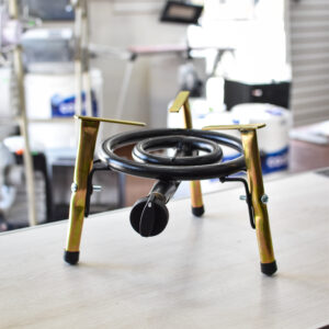 Paellero a gas de 2 aros con 1 robinete