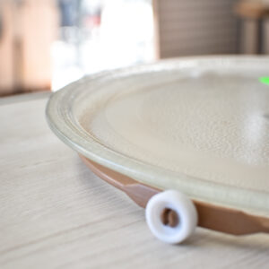 Aro de giro para microondas