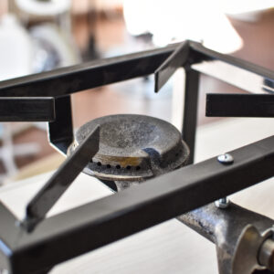 Paellero con quemador de 4000 calorías