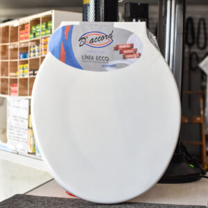 Tapa de inodoro D’accord plástica reforzada