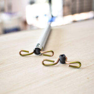 Caño con gancho para ventiladores de techo