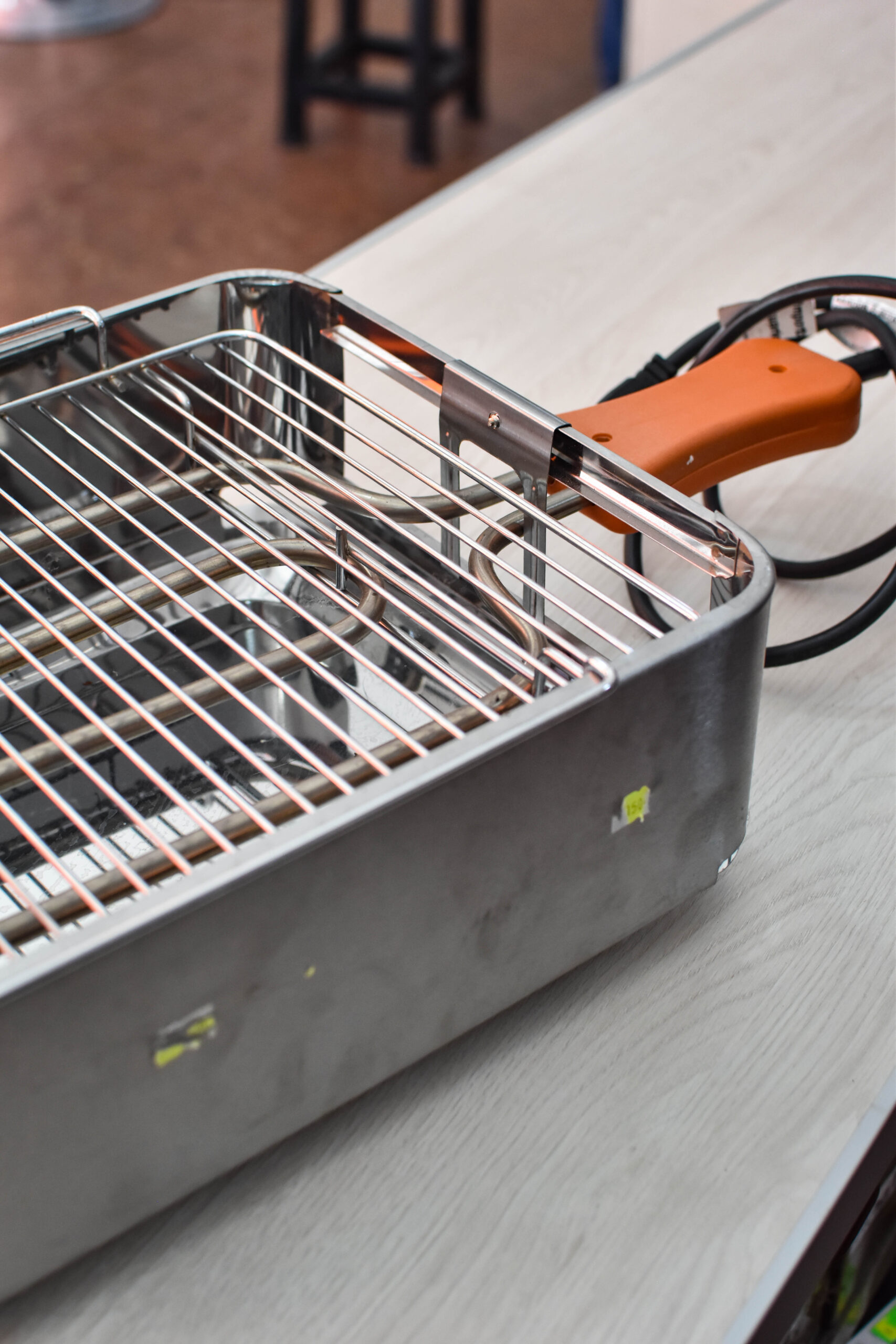 Parrilla eléctrica Parrimir 7 kg – Acero inoxidable con resistencia tubular