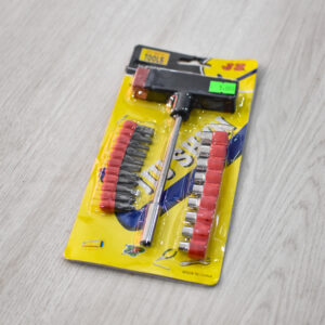 Juego de llaves tubo con mango en T